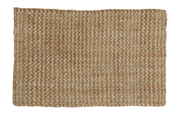 2x3 Hand Braided Beige Entrance Mat // ONH Item 2454
