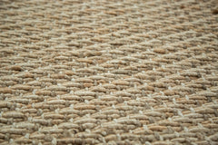 2x3.5 Hand Braided Gold Entrance Mat // ONH Item 2455 Image 1