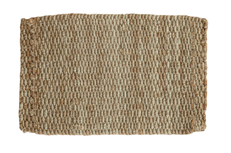 2x3 Hand Braided Grey Entrance Mat // ONH Item 2456