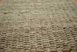 Hand woven texture of durable natural hemp and sisal fibers.