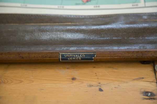 Antique Nystrom Pull Down Map of Asia/Australia // ONH Item 2472 Image 5