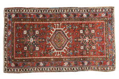 2.5x4 Vintage Persian Karaja Rug // ONH Item 2486