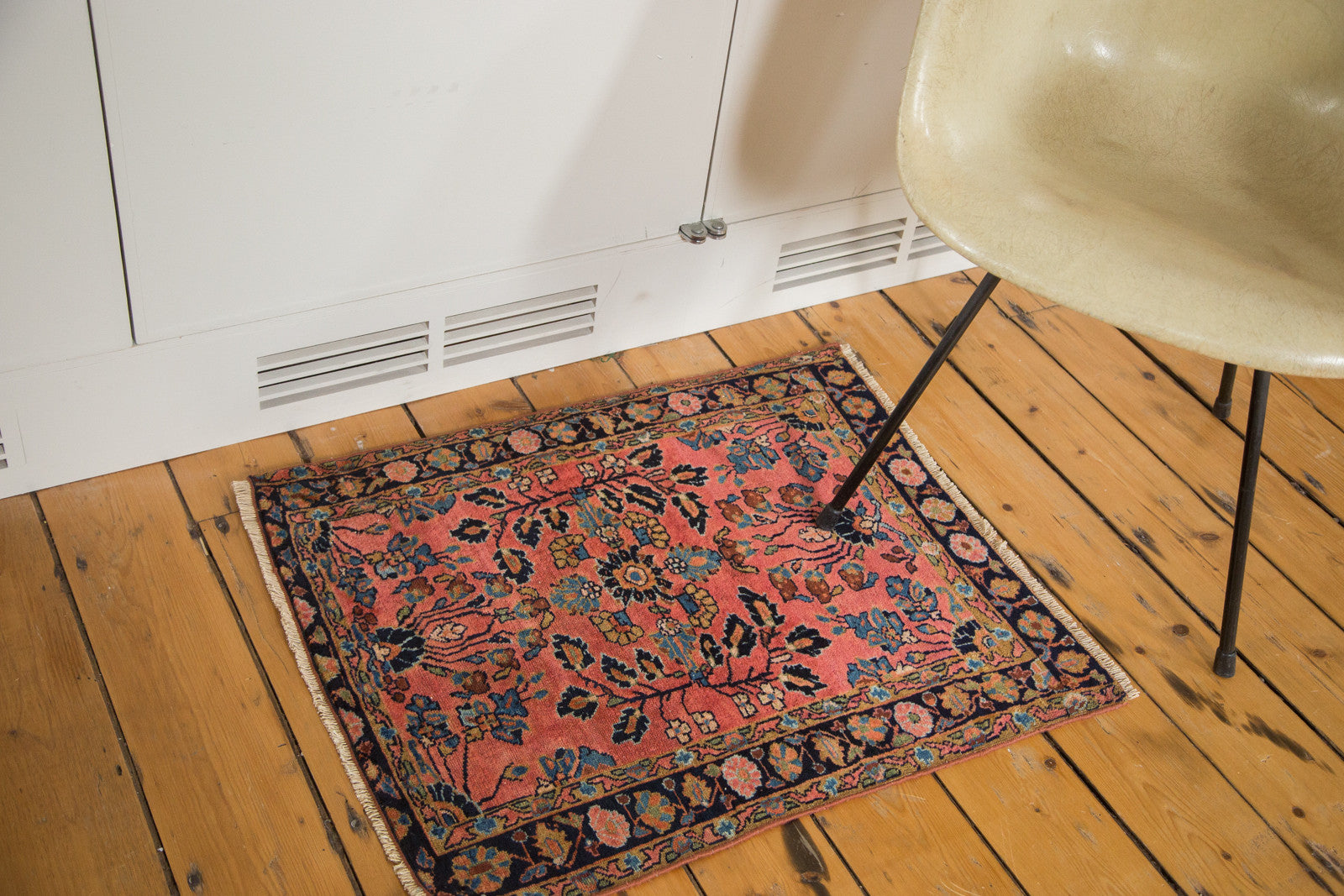 2x3 Antique Mohajeran Sarouk Rug Mat // ONH Item 2487 Image 1