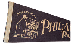 Philadelphia Vintage Felt Flag // ONH Item 2510 Image 1