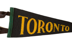 Handmade Toronto Vintage Felt Flag // ONH Item 2512 Image 1