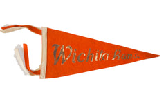 Handmade Wichita KS Vintage Felt Flag // ONH Item 2513