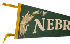 Nebraska Corn Vintage Felt Flag // ONH Item 2528 Image 1