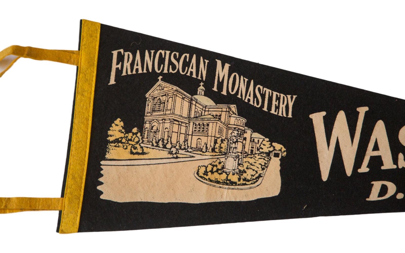 Washington DC Vintage Felt Flag // ONH Item 2529 Image 1