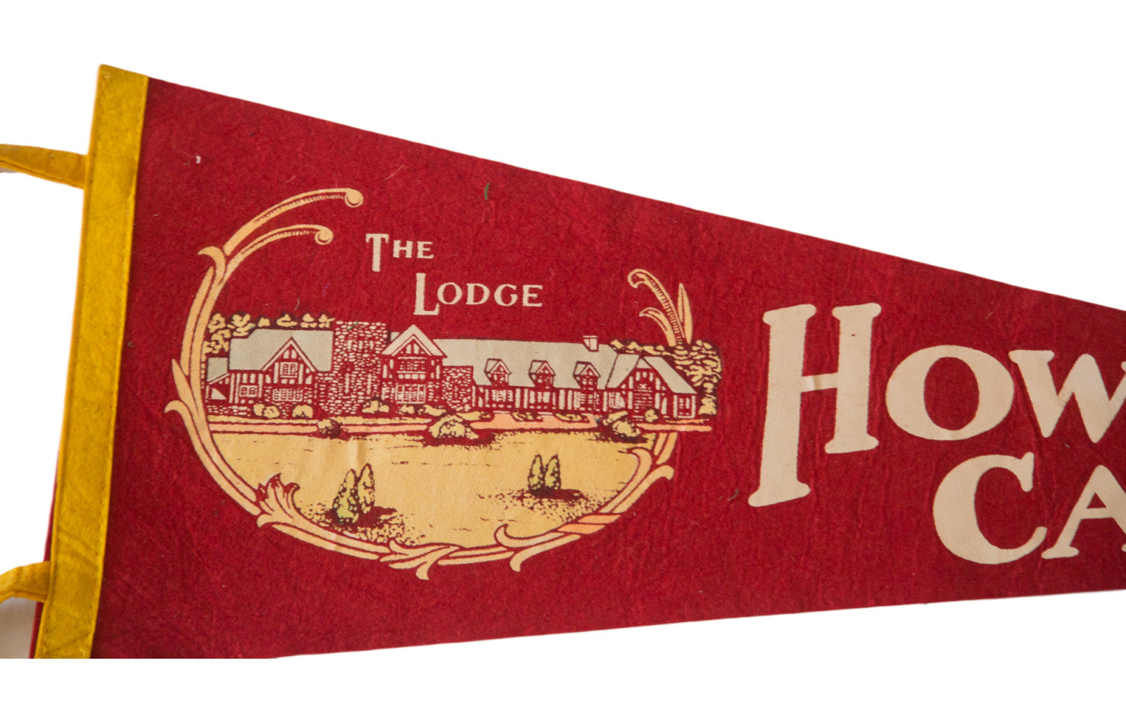 Howe Caverns Vintage Felt Flag // ONH Item 2540 Image 1