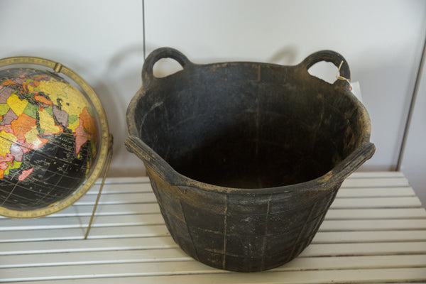Recycled Rubber Basket LG // ONH Item 2556 Image 2