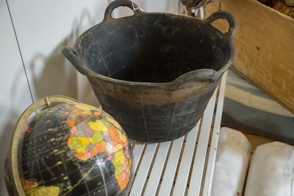 Recycled Rubber Basket LG // ONH Item 2556 Image 3