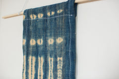 Vintage Indigo Blue Batik Wall Hanging // ONH Item 2562D Image 3