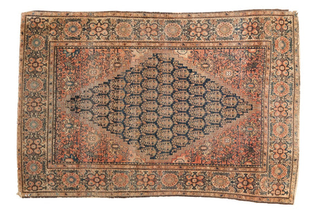 3'3" x 4'8" Antique Farahan Sarouk Rug / Item 2563 image 1