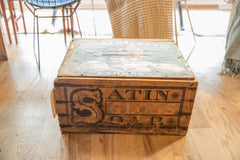 Antique Soap Box Crate with Label / Item 2568 image 2