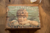 Antique Soap Box Crate with Label / Item 2568 image 1