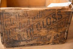 Antique Soap Box Crate with Label / Item 2568 image 8