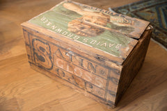 Antique Soap Box Crate with Label / Item 2568 image 9