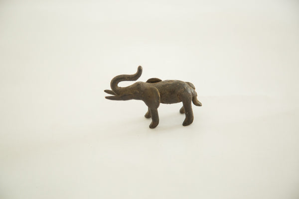 Vintage African Iron Elephant Casting // ONH Item 2569