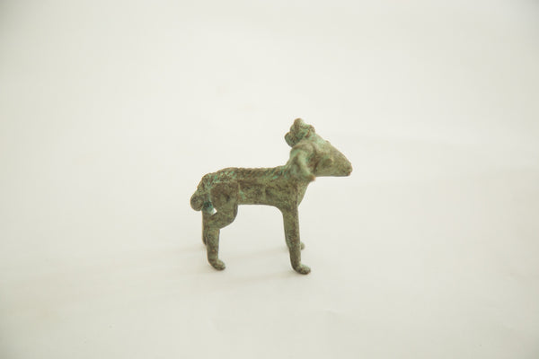 Vintage African Bronze Ram Casting // ONH Item 2571