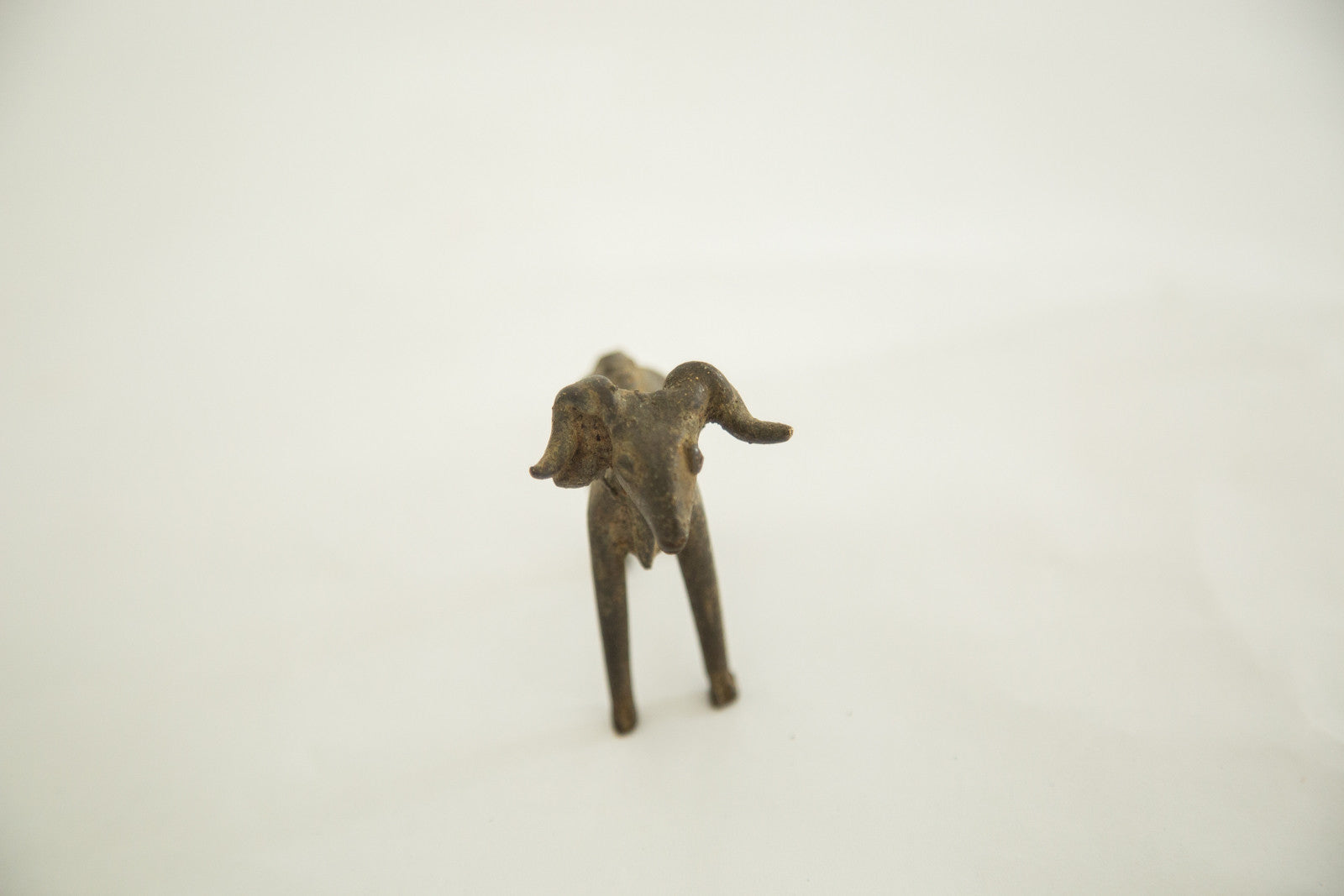 Vintage African Iron Ram Casting // ONH Item 2572 Image 1