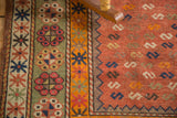 3x4 Antique Unique Caucasian Square Rug // ONH Item 2578 Image 4