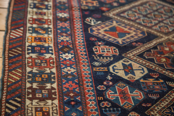 3.5x6.5 Antique Fine Caucasian Rug // ONH Item 2582 Image 4