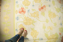 9x12 Vintage Minimalist Happy Dhurrie Carpet // ONH Item 2593 Image 4