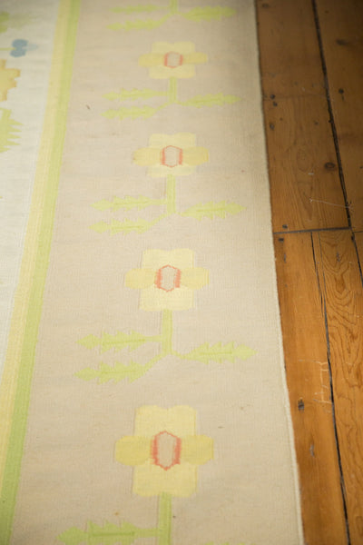 9x12 Vintage Minimalist Happy Dhurrie Carpet // ONH Item 2593 Image 6