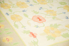 8x10 Vintage Minimalist Happy Dhurrie Carpet // ONH Item 2595 Image 2