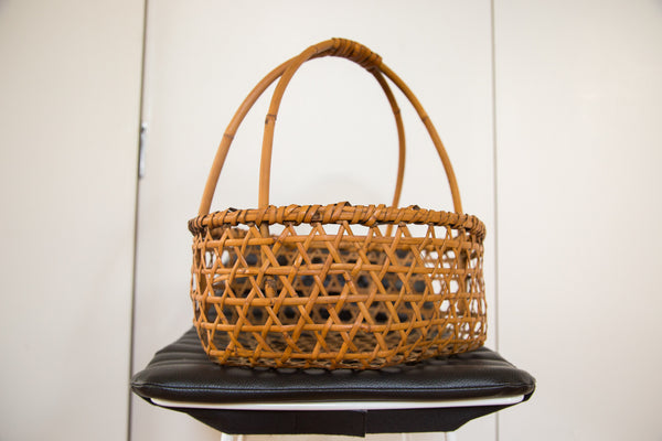 Vintage Japanese Basket // ONH Item 2599 Image 1