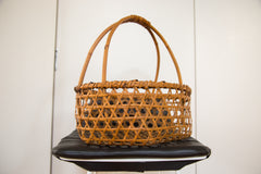 Vintage Japanese Basket // ONH Item 2599 Image 1