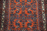 2x2.5 Vintage Persian Engelas Rug Mat // ONH Item 2603 Image 5