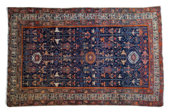 4x6.5 Colorful Antique Malayer Rug // ONH Item 2626
