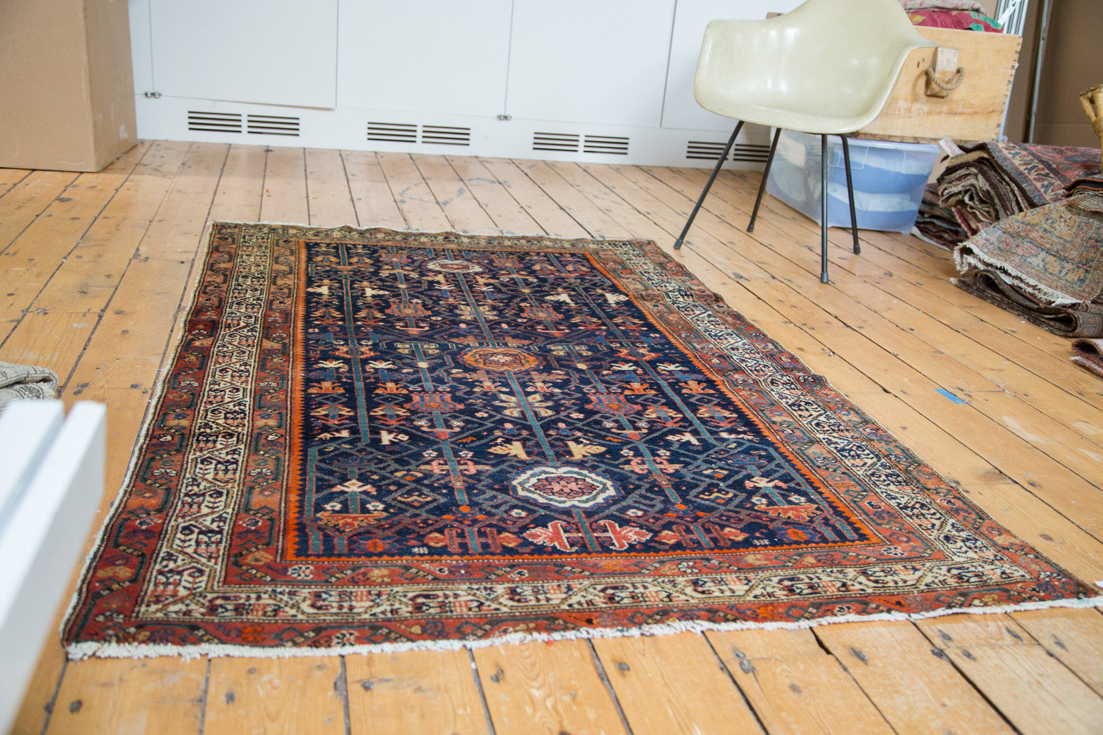 4x6.5 Colorful Antique Malayer Rug // ONH Item 2626 Image 1
