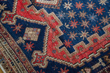 5.5x6.5 Vintage West Persian Square Rug // ONH Item 2634 Image 5