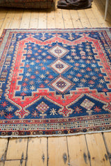 5.5x6.5 Vintage West Persian Square Rug // ONH Item 2634 Image 6