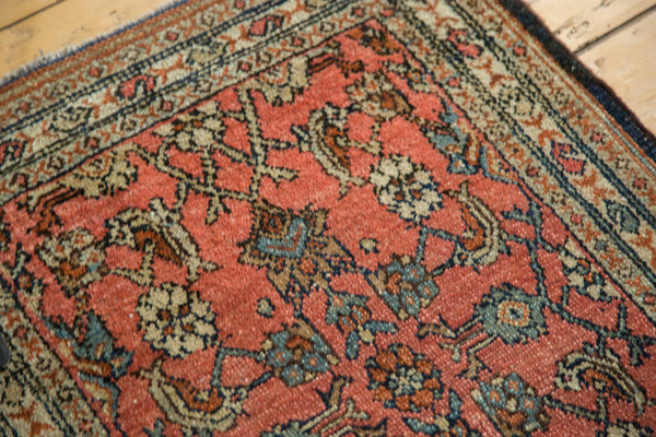 2x2.5 Vintage Bibikibad Sampler Rug Mat // ONH Item 2635 Image 3