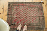 2.5x3.5 Fun Antique Caucasian Rug Mat // ONH Item 2636 Image 5
