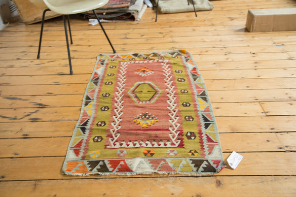 2.5x4.5 Vintage Kilim Rug // ONH Item 2640 Image 3