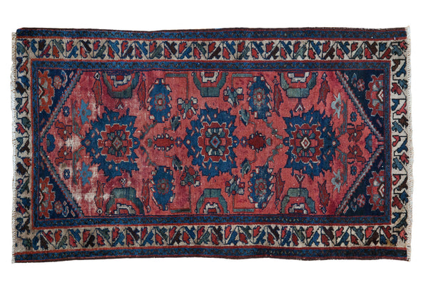 2.5x4 Distressed Antique Dargezine Rug // ONH Item 2642