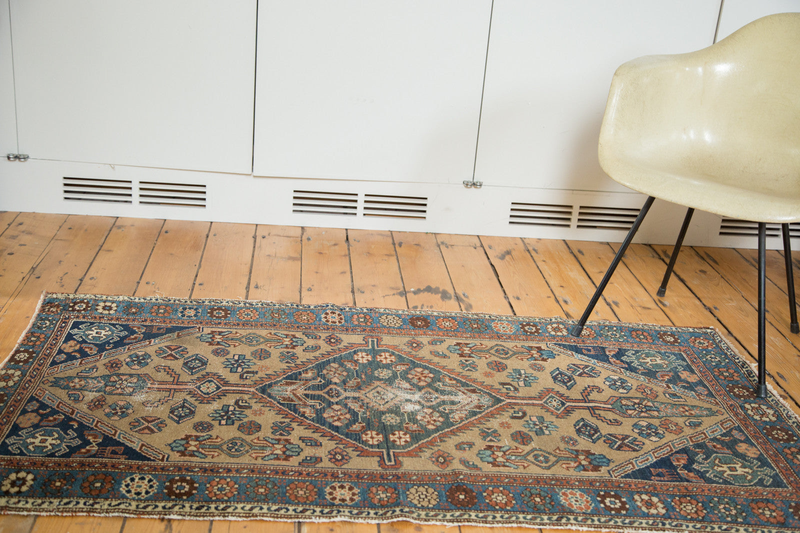 3x5.5 Distressed Antique Hamadan Rug // ONH Item 2644 Image 1