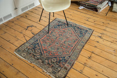 3x4 Distressed Antique Malayer Square Rug // ONH Item 2653 Image 1
