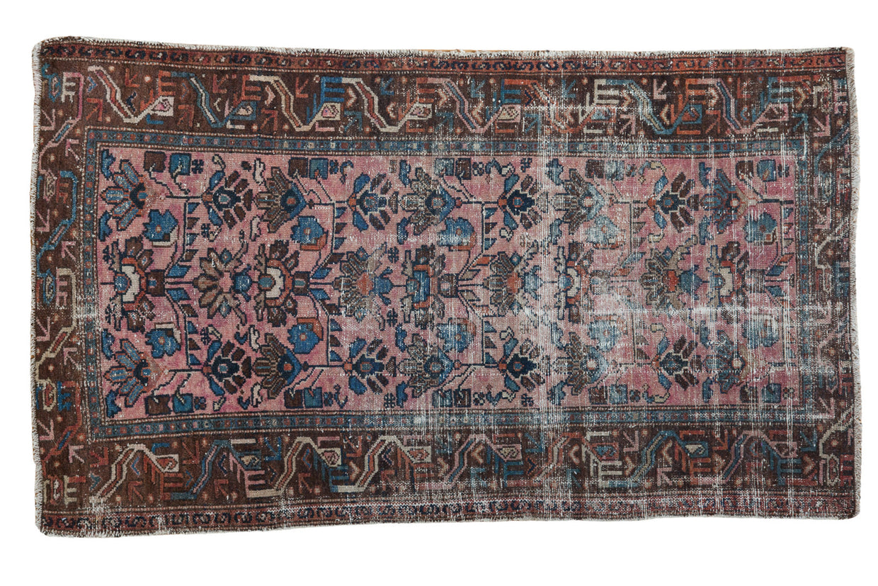 3x5.5 Distressed Antique Lilihan Rug // ONH Item 2662