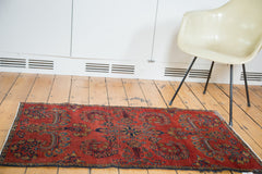 2.5x4.5 Vintage Fragmented Manchester Kashan Rug // ONH Item 2671 Image 1