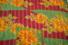 Vintage Indian Kantha Quilt // ONH Item 2701 Image 3