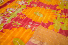 Vintage Indian Kantha Quilt // ONH Item 2704 Image 2