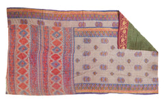 Vintage Indian Kantha Quilt // ONH Item 2709