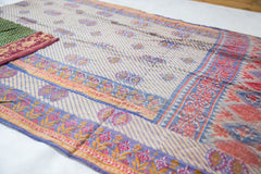 Vintage Indian Kantha Quilt // ONH Item 2709 Image 1