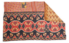 Vintage Indian Kantha Quilt // ONH Item 2712 Image 1