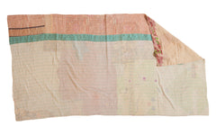 Vintage Indian Kantha Quilt // ONH Item 2713